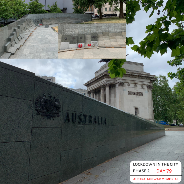 Australian War Memorial in Hyde Park Corner.